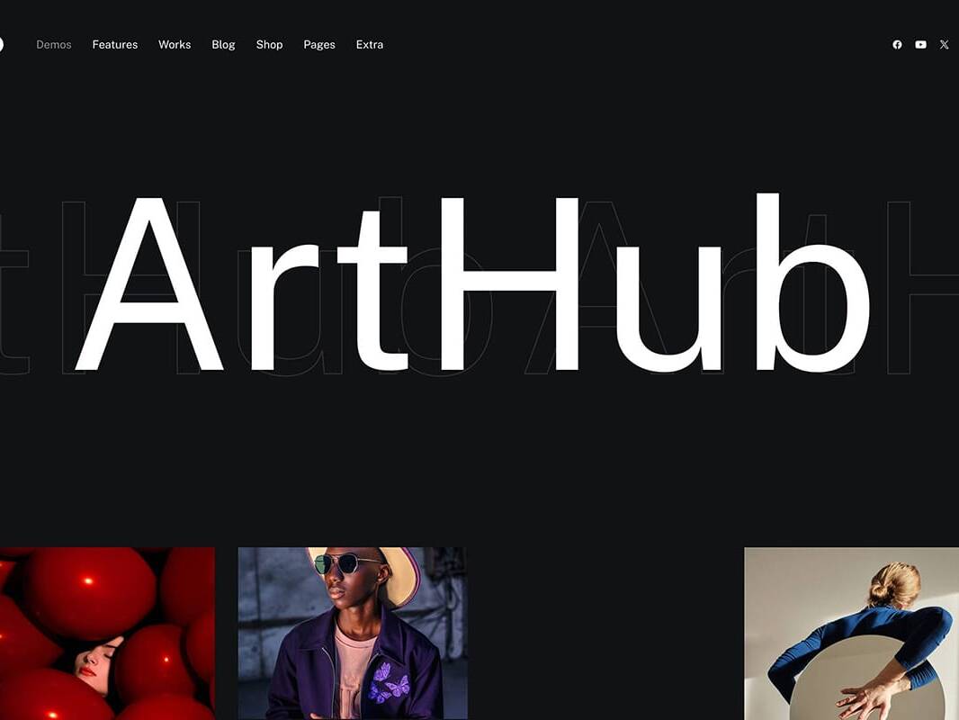 Minimal blog Theme