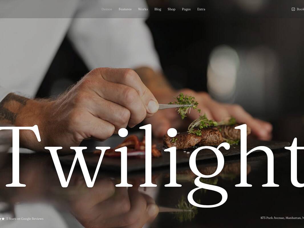 Restaurant WordPress Theme