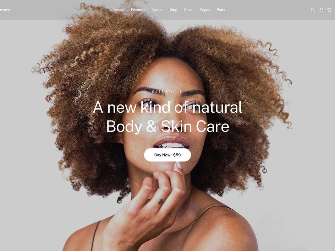 WooCommerce beauty Theme